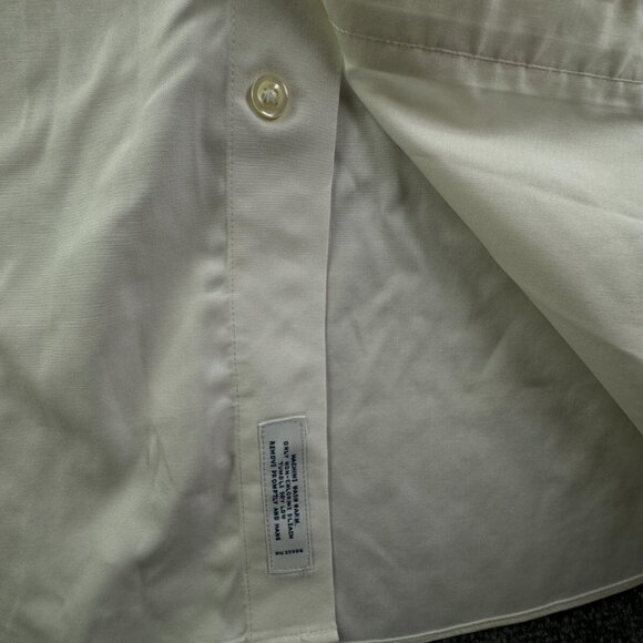 Brooks Brothers Men Non Iron Button Up Shirt Long Sleeve White 16 34 Classic Fit - Picture 14 of 16
